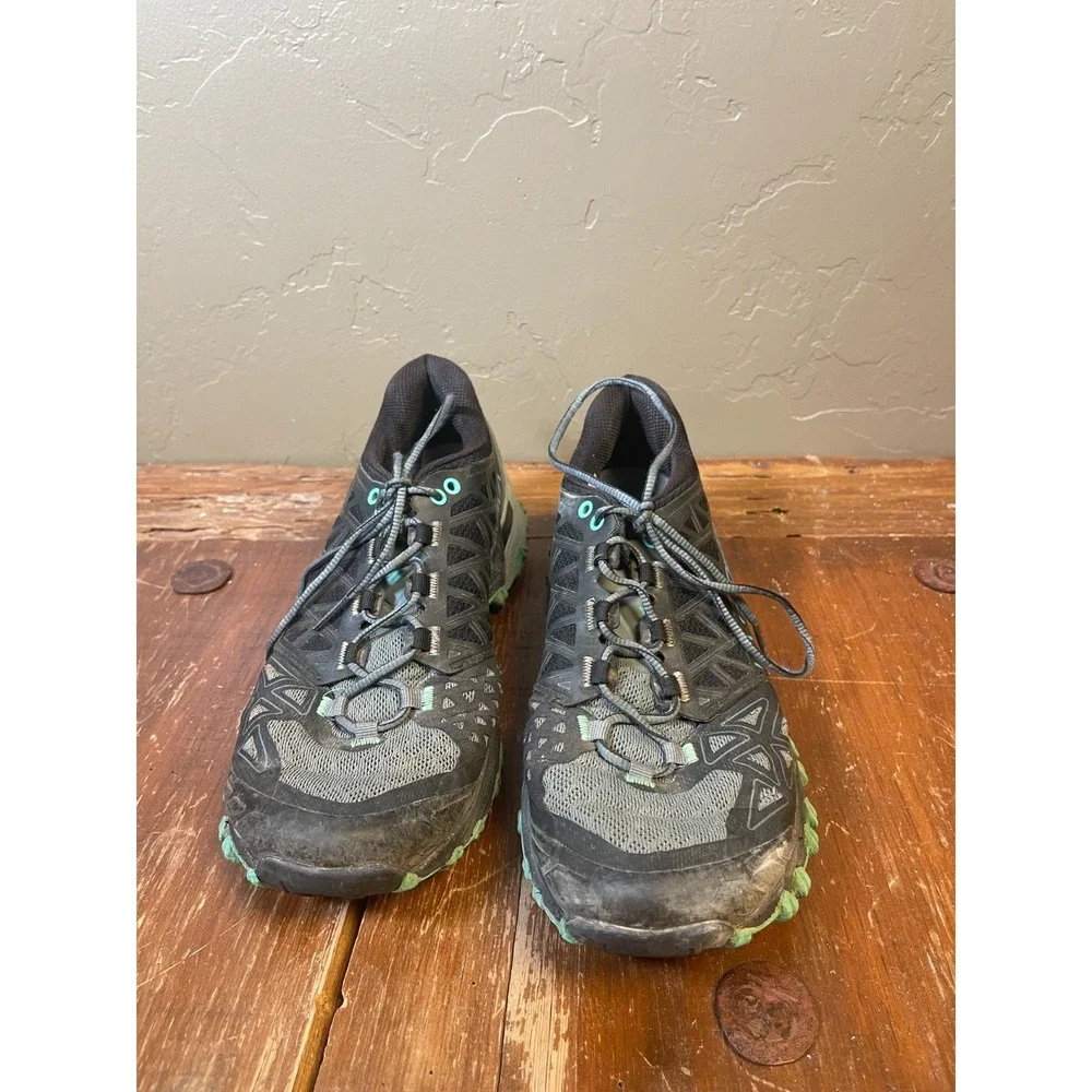 La Sportiva Bushido II Trail Running Shoes Womens 9.5 Blue Sneakers Hiking MTN